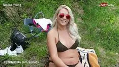 Redare Sex Cu Blonda Care E Fututa La Munte