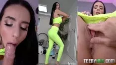 Afspelen Man filmt zijn vrouw die op lul beweegt