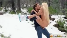 Play Xxx Hd Winter Movies With A Blonde Fucked In The Snow